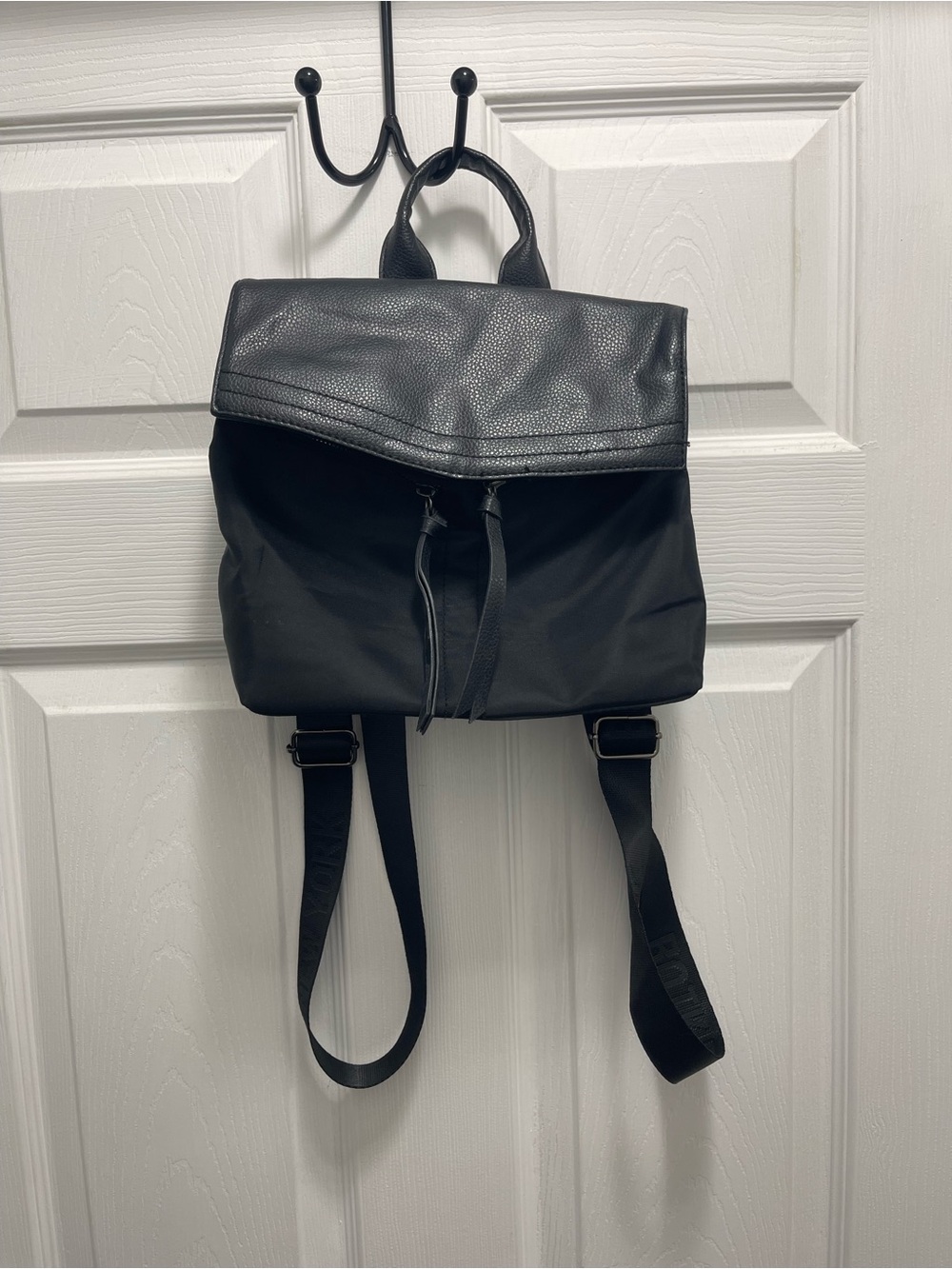 Botkier Black Mini Backpack